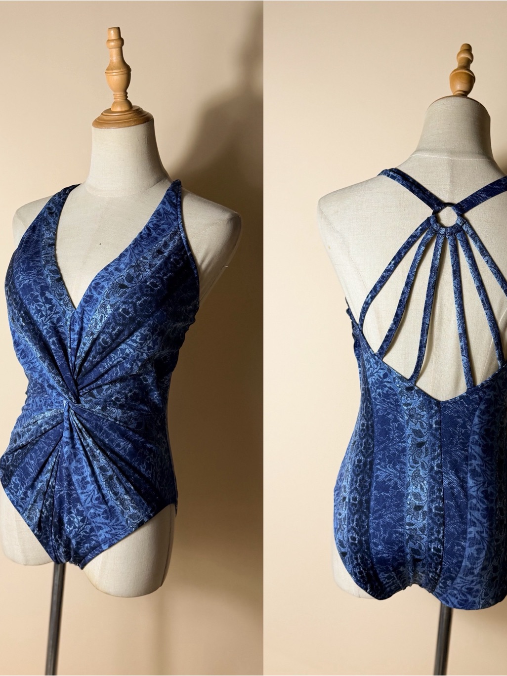Magicsuit Via Roma Drew One Piece Swimsuit Blue 8